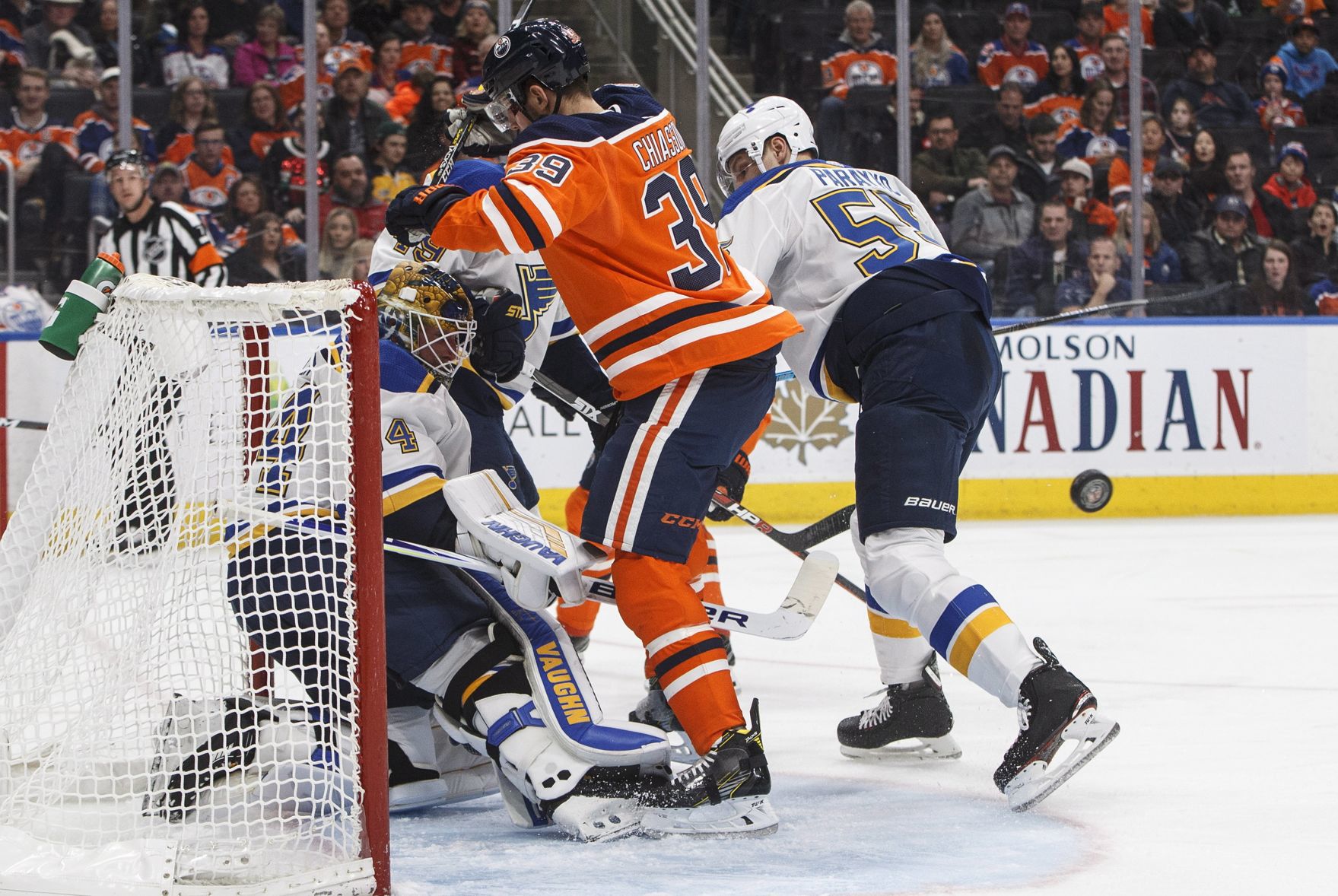 Blues Oilers Hockey